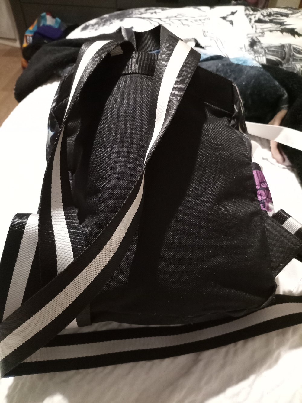 Disney Villains Pattern Mini Backpack - Black Multi - Picture 2 of 6